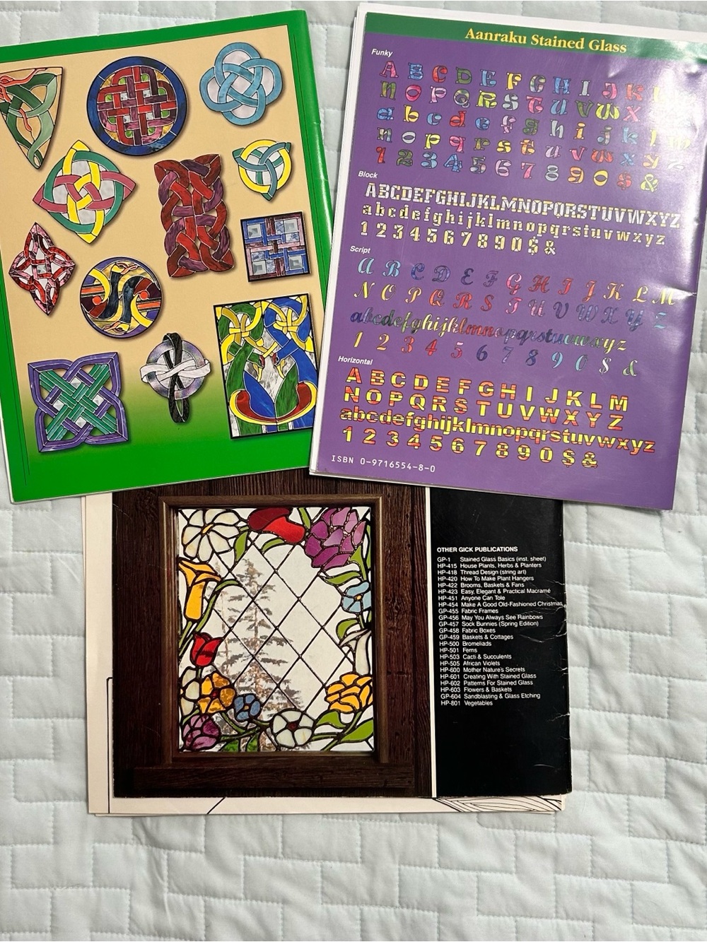Stained Glass Pattern Books Lot - Picture 5 of 5